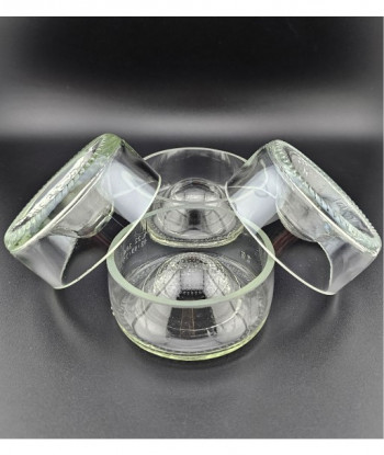 4 Coquetiers transparents
