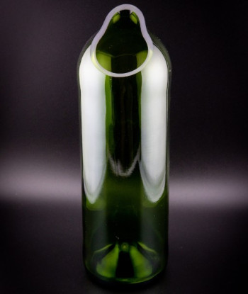 Vase Sand biseau Vert...