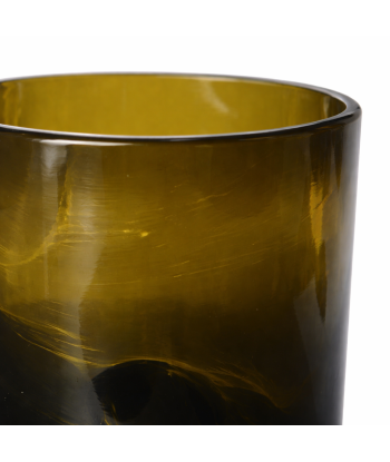 Détail du verre Shorts Drink Cannelle – bouteille de Bordeaux surcyclée