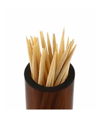 Détail du verre ambré et du goulot retourné – chaque pièce est unique